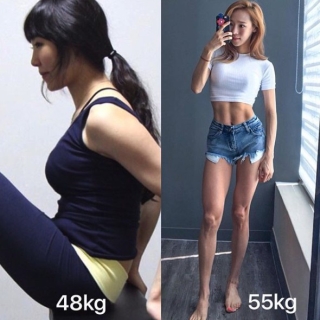 Tăng cân không phải là điều xấu: mẹ bỉm sữa người Hàn tăng 7kg vẫn có thể sở hữu được cơ bụng số 11 hoàn hảo - Ảnh 4.