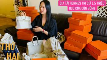 Hot mom nhiều túi Hermès hơn cả Ngọc Trinh lần đầu hé lộ gia tài túi hơn 30 tỷ, nhiều mẫu hot hit chưa chắc có tiền đã mua được - Ảnh 4.