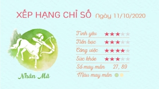 9 Tu vi hang ngay - Tu vi ngay 11102020 Nhan Ma