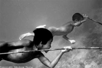 Trẻ em tộc người cá bí ẩn ở Thái - 11