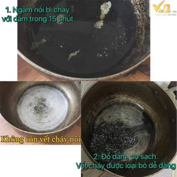 Cách làm sạch nồi inox bị cháy chỉ với 1 bước đơn giản