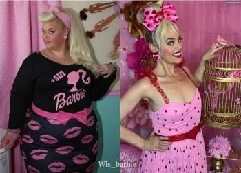 Cô gái 'lột xác' giảm 90kg trong 2 năm, giống hệt búp bê Barbie ngoài đời thực ảnh 7