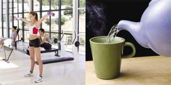 Uống nước ấm sau khi tập thể dục giúp bổ sung các chất bị mất đi