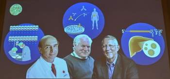 Chân dung 3 nhà khoa học Giải Nobel Y sinh học năm 2020.