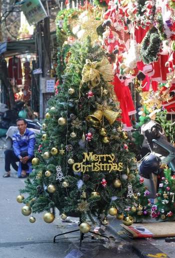 Ngắm nhìn “siêu chợ” Hàng Mã lên đèn đón Giáng Sinh, lung linh chẳng kém gì Châu Âu - 11