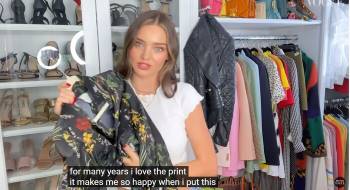 Thiên thần Miranda Kerr lần đầu tiết lộ tủ đồ và những món thời trang ruột Ảnh 10