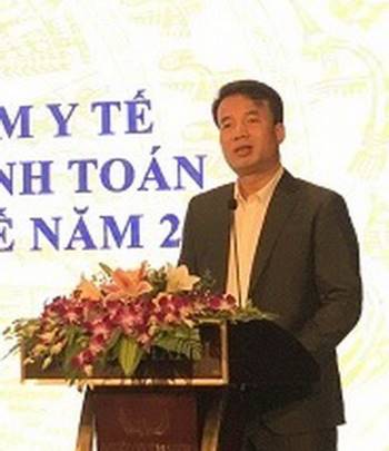 Tổng giám đốc BHXH Việt Nam Nguyễn Thế Mạnh phát biểu chỉ đạo hội nghị.