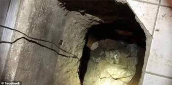 Thợ xây đào đường hầm bí mật để hư hỏng với vợ hàng xóm - Ảnh 1.