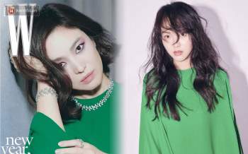 Đụng hàng hiệu trên tạp chí: Song Hye Kyo sắc lạnh, Đường Yên gây tranh cãi với style bù xù - Ảnh 7.