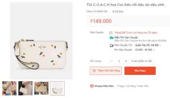  Túi Coach hoa cúc đang hot rần rần, đến hàng fake giá bằng 1/100 giá gốc cũng khiến dân tình phát cuồng - Ảnh 7.