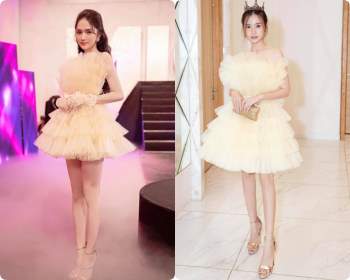 Học lỏm stylist Kpop xén váy để khoe chân dài, Hương Giang cắt luôn 1 tầng váy khi đụng hàng Midu: Nhưng kết quả lại không được như mong đợi - Ảnh 5.