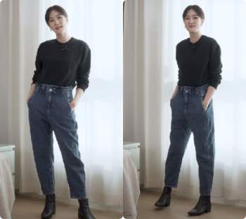 Blogger người Hàn chỉ ra dáng quần jeans hack chân dài vi diệu nhất của Zara - Ảnh 8.