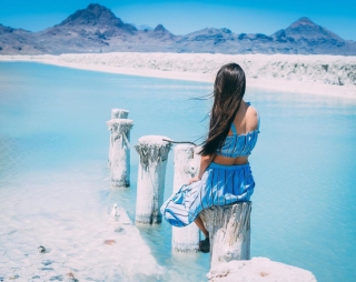 Địa điểm nơi Vũ Khắc Tiệp “mượn ảnh” để đăng lên Instagram: Hồ muối “ảo diệu” nhất nước Mỹ, khách du lịch check-in nườm nượp - Ảnh 26.