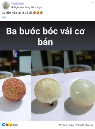 Thú vui tao nhã của hội nghiền ăn vải mùa này: Bóc tách từng lớp vỏ như “thí nghiệm”, không phải ai cũng làm được đâu - Ảnh 1.