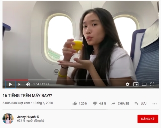 16 tiếng trên chuyến bay sang Mỹ của Jenny Huỳnh: Ngồi hạng thương gia, mê nhất là khoản ăn uống xịn như nhà hàng - Ảnh 1.