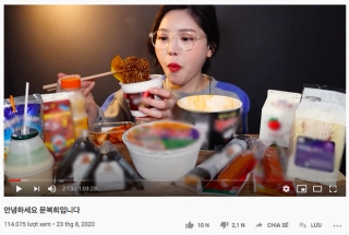 Nữ YouTuber mukbang Hàn bị tố “nhè đồ ăn” tung video chứng minh trong sạch: Vì trông bẩn thỉu nên mới cắt ghép? - Ảnh 3.