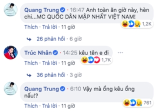Nửa đêm Trấn Thành bỗng livestream… chặt gà để “dằn mặt” Trúc Nhân, Quang Trung cũng vào xin ăn như thật - Ảnh 8.
