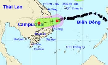 Áp thấp nhiệt đới đang trên vùng biển Quảng Ngãi – Phú Yên, đất liền mưa rất to - 1