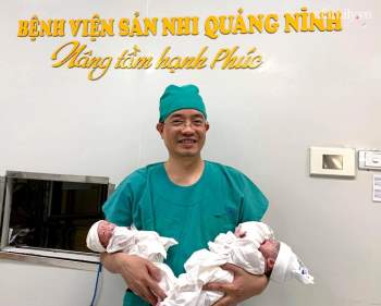 Bệnh viện Sản Nhi Quảng Ninh:Mổ thành công ca sinh 3, hai bé gái một bé trai - Ảnh 2.