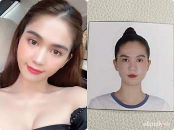 So sánh mặt mộc với ảnh thẻ mới thấy các sao Việt luôn có chiêu make up 