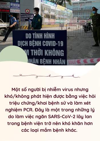 Tại sao COVID-19 dễ lây nhiễm trong bệnh viện? - Ảnh 2.