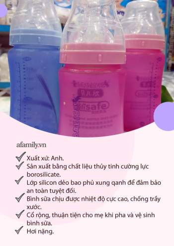 Top 5 bình sữa thủy tinh bọc silicon cho bé vừa an toàn, dễ vệ sinh, mẹ lại không lo độc hại - Ảnh 3.