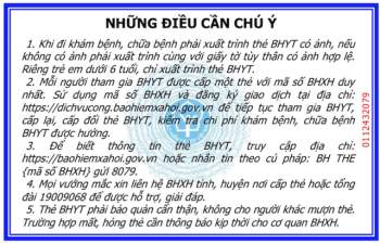 Điểm khác biệt giữa thẻ Bảo hiểm y tế mới so với thẻ cũ - Ảnh 2.