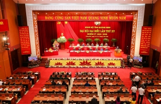 Bí thư Trung ương Đảng, Chánh án TANDTC Nguyễn Hoà Bình dự ĐHĐB tỉnh Quảng Ninh lần thứ XV, nhiệm kỳ 2020-2025