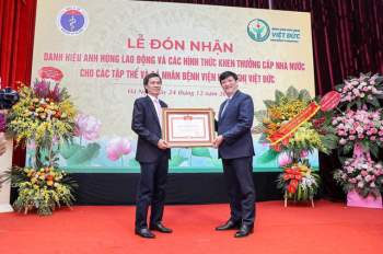 Giám đốc Bệnh viện Việt Đức nhận danh hiệu Anh hùng Lao động thời kỳ đổi mới - Ảnh 3.