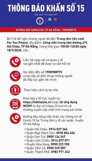 Bộ Y tế ra thông báo khẩn - ảnh 1