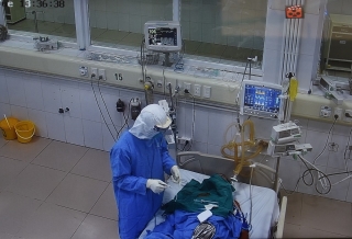 Bệnh nhân Covid-19 mới ở Hải Dương đang rất nặng, thở máy ngay khi nhập viện