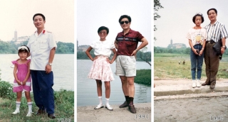 Bố và con gái chụp ảnh cùng nhau tại một nơi suốt 40 năm - Ảnh 2