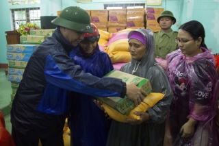 Chủ tịch UBND tỉnh Quảng Trị kiểm tra tình hình mưa lũ tại các địa phương