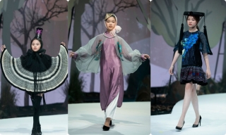 HH Hương Giang tái xuất sàn catwalk với hình ảnh 