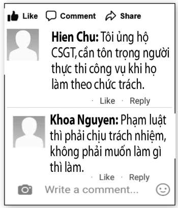 Khi nào cự cãi bị coi là chống người thi hành công vụ? - ảnh 2