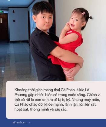 Con trai Lê Phương và Quách Ngọc Ngoan càng lớn càng bảnh bao, cao lớn, nhưng nữ diễn viên từng tiết lộ sợ bé bị tự kỷ vì lý do này - Ảnh 5.
