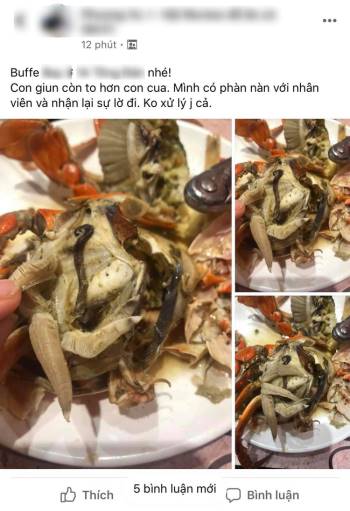 Nhà hàng buffet hải sản nổi tiếng Hà Nội bị thực khách hốt hoảng tố 