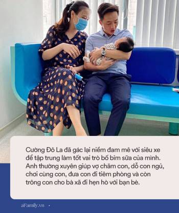 Mê tít loạt khoảnh khắc các bố bỉm sữa showbiz Việt chăm con, Ông Cao Thắng và Cường Đô La “cạnh tranh” danh hiệu “ông bố ngọt ngào nhất” - Ảnh 7.