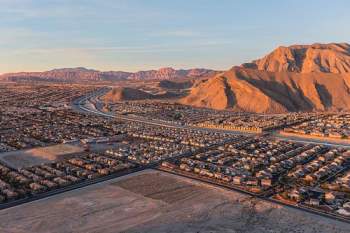 Đứng đầu danh sách là Las Vegas, thành phố sa mạc được mệnh danh 