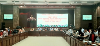 Đại hội đại biểu lần thứ XVII Đảng bộ thành phố Hà Nội diễn ra từ ngày 11-13/10