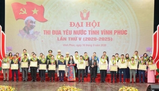 Đại hội Thi đua yêu nước tỉnh Vĩnh Phúc lần thứ V, giai đoạn 2020 - 2025