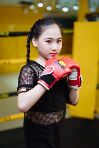 Dàn mẫu nhí Pro “chất lừ” với tạo hình võ sĩ trong concept Boxing