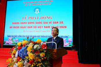 Hà Nội phát động Tháng hành động Quốc gia về Dân số năm 2020 - Ảnh 2.