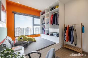 Ngắm căn hộ 43m² đẹp chanh sả như bên trời Tây với chi phí nội thất 68 triệu đồng ở Vinhomes Ocean Park, Hà Nội - Ảnh 15.