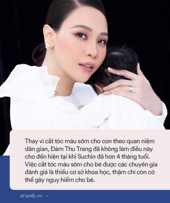 Đàm Thu Trang chưa làm một việc cho con mà các mẹ khác thường làm từ sớm, để lộ trình độ hiểu biết trong việc nuôi con - Ảnh 3.