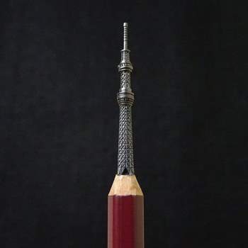 Đứng hình với những sáng tạo điêu khắc tinh xảo trên đầu bút chì