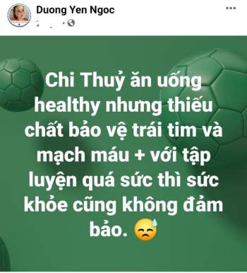 Duong Yen Ngoc noi doa khi bi mang 