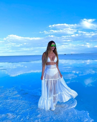 Địa điểm nơi Vũ Khắc Tiệp “mượn ảnh” để đăng lên Instagram: Hồ muối “ảo diệu” nhất nước Mỹ, khách du lịch check-in nườm nượp - Ảnh 23.