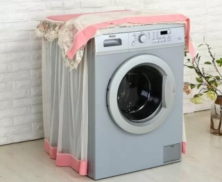Người sang thì đồ cũng phải chảnh: Bộ sưu tập váy ren xinh xắn mộng mơ cho chiếc máy giặt yêu của bạn - Ảnh 3.