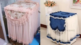 Người sang thì đồ cũng phải chảnh: Bộ sưu tập váy ren xinh xắn mộng mơ cho chiếc máy giặt yêu của bạn - Ảnh 4.